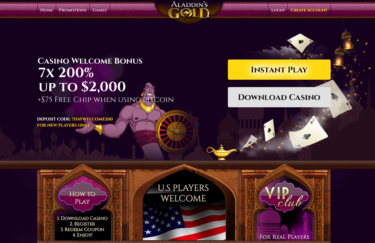 Aladdins
                                                        Gold Casino