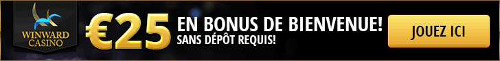 25 euros
no deposit
bonus, French
landing